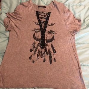 Lace Front Shirt